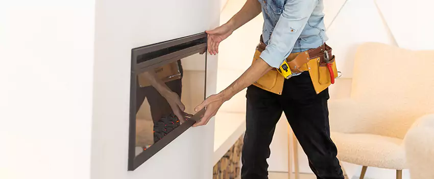 Metal Fireplace Installation in Homer Glen, Illinois