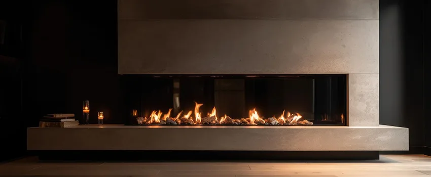 Gas Fireplace Ember Bed Design Services in Homer Glen, Illinois