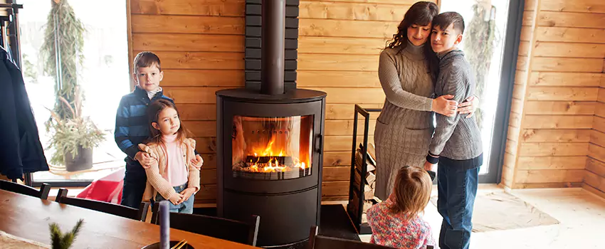 Morso Cast Iron Fireplace Insert Installation in Homer Glen, Illinois