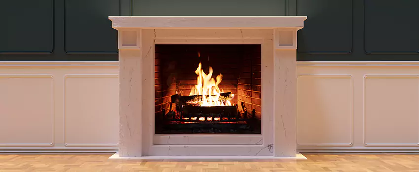 Open Flame Wood-Burning Fireplace Installation Services in Homer Glen, Illinois