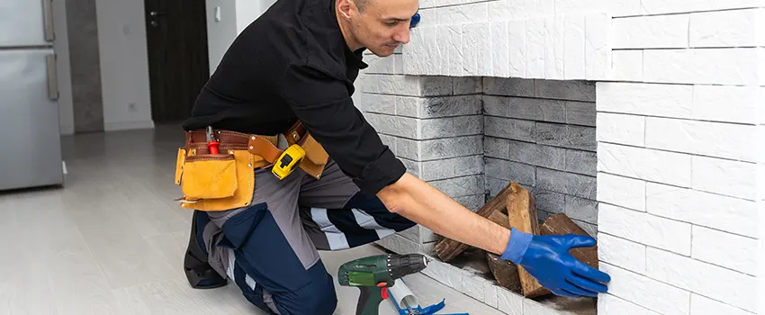 Fireplace Damaged Damper Frame Repair Services in Homer Glen, Illinois