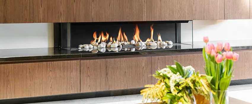 Double-height Fireplace Design Refurbishment in Homer Glen, Illinois