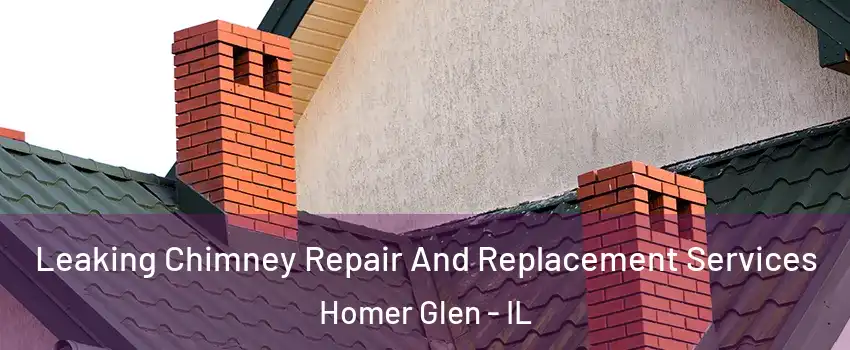  Leaking Chimney Repair And Replacement Services Homer Glen - IL