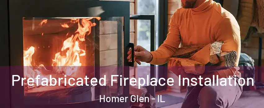  Prefabricated Fireplace Installation Homer Glen - IL